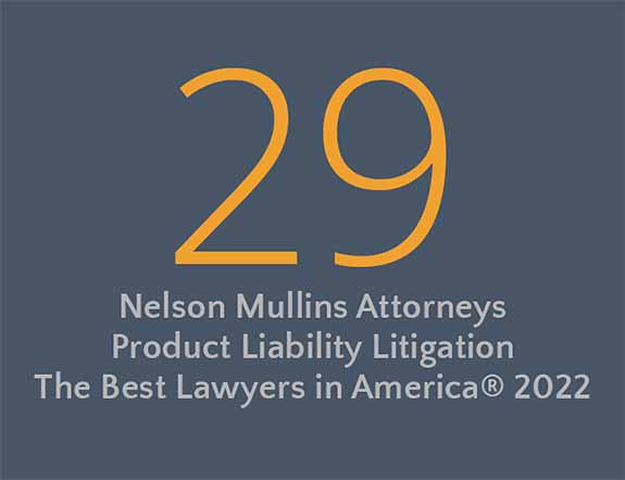 Image of the 29th ranking of the best lawyers in America  2022 award
