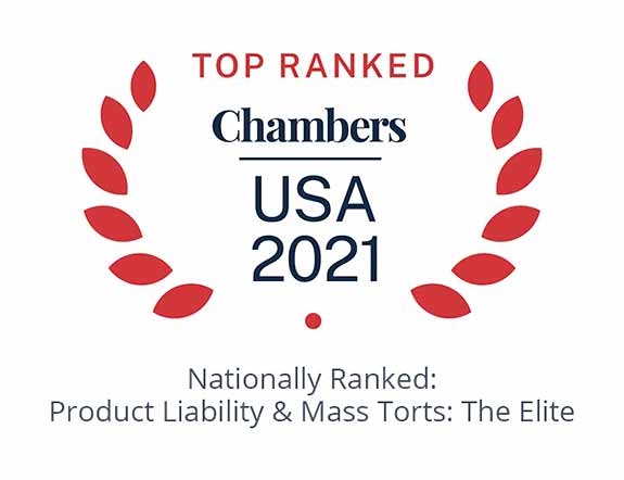 Nelson Mullins nationally ranked in product liability and mass torts by Chambers USA 2021