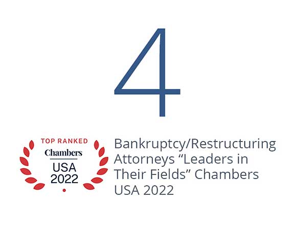 4 Nelson Mullins Bankruptcy/Restructuring Attorneys “Leaders in Their Fields” Chambers USA 2022