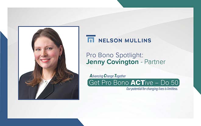 Pro Bono Spotlight: Jenny Covington