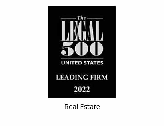 The Legal 500 United States Leading Firm 2022