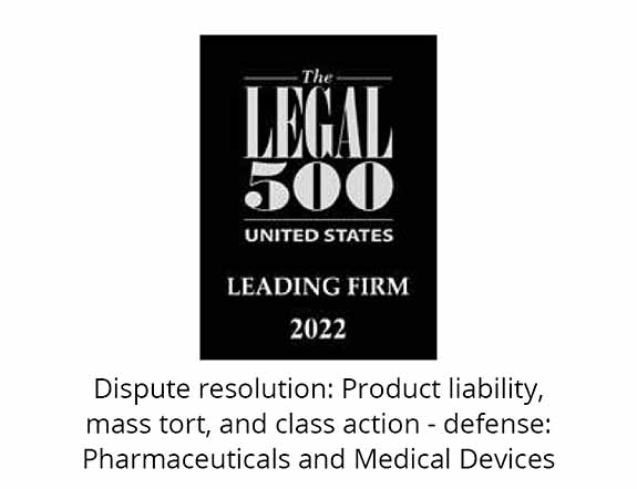 The Legal 500 United States Leading Firm 2022
